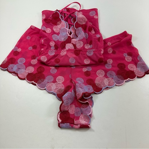 Pink Polka Dot Intimate Set - Picture 5 of 5